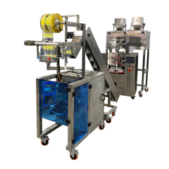 Automatic Triangular Pyramid Tea Bag With Envelope Packing Machine Model :TTW-06